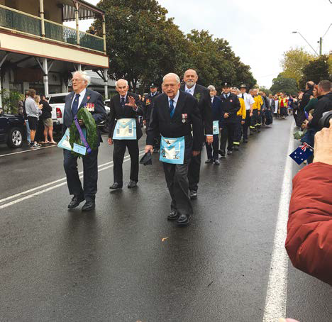 Berry’s masons walk tall and proud