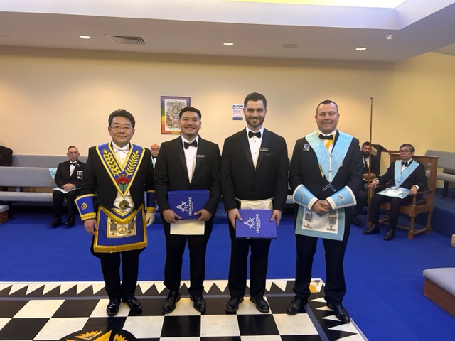 Murat and Isaiah become Freemasons togther.